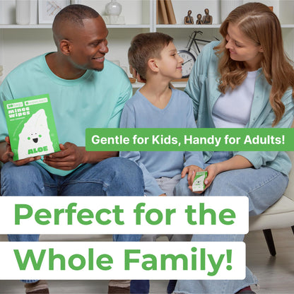 MOONIES Impossibly Compact Travel Wipes - 99.5% Water - Safe for Sensitive Skin, Hypoallergenic & Resealable, Thick & Durable - For Adults, Kids & Baby Care