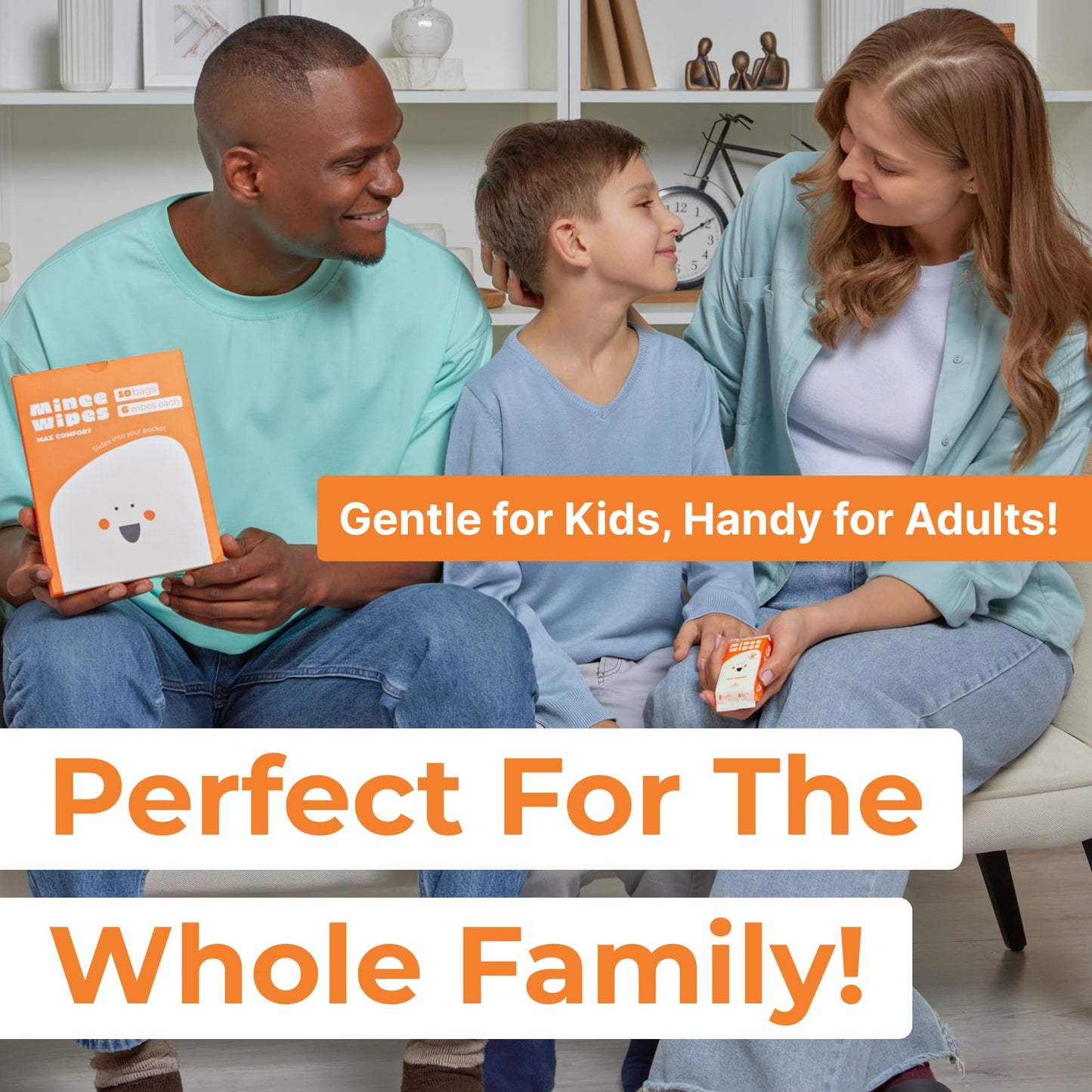 Impossibly Compact Travel Wipes - 99.5% Water - Safe for Sensitive Skin, Hypoallergenic & Unscented - Resealable, Thick & Durable - For Adults, Kids & Baby Care