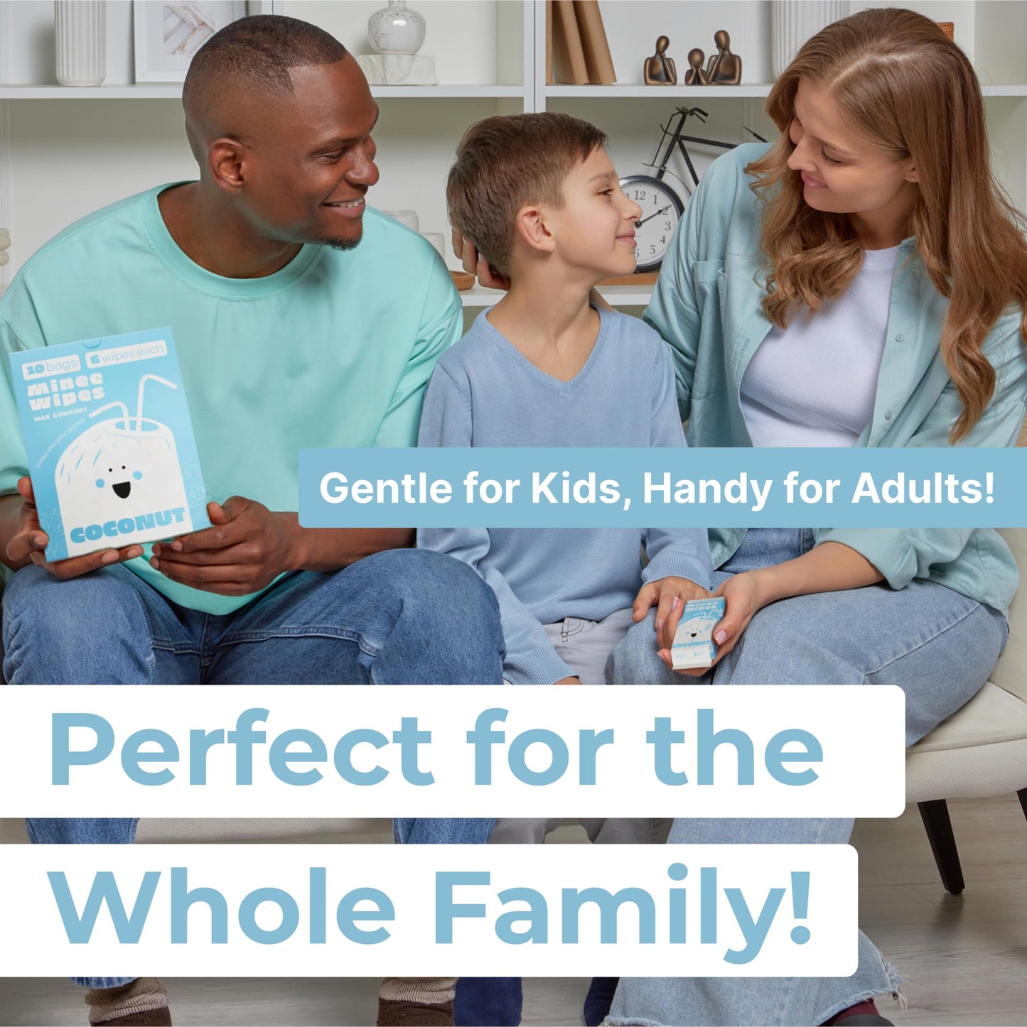 Impossibly Compact Travel Wipes with Fragrance - Skin-Friendly, Hypoallergenic & Scented Wet Wipes for Adults, Kids & Baby Care